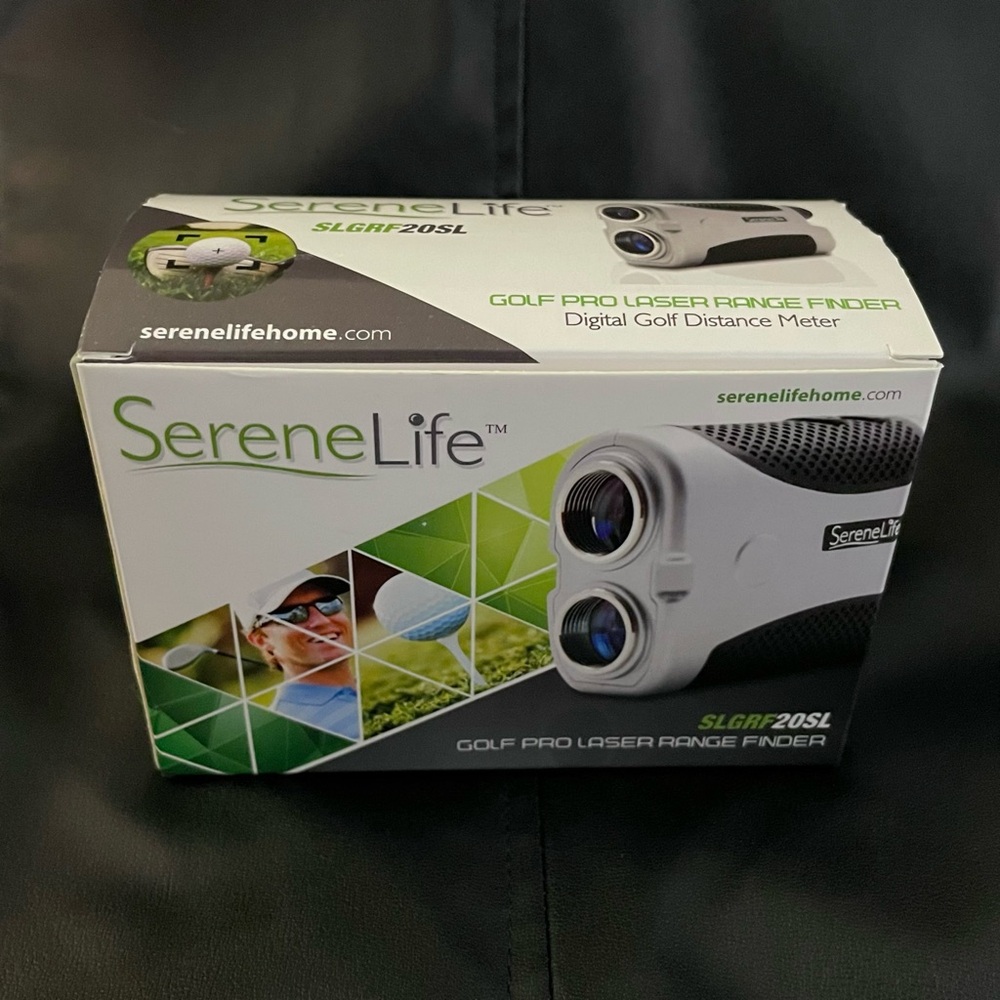 Serene life pro laser golf range finder new open box!